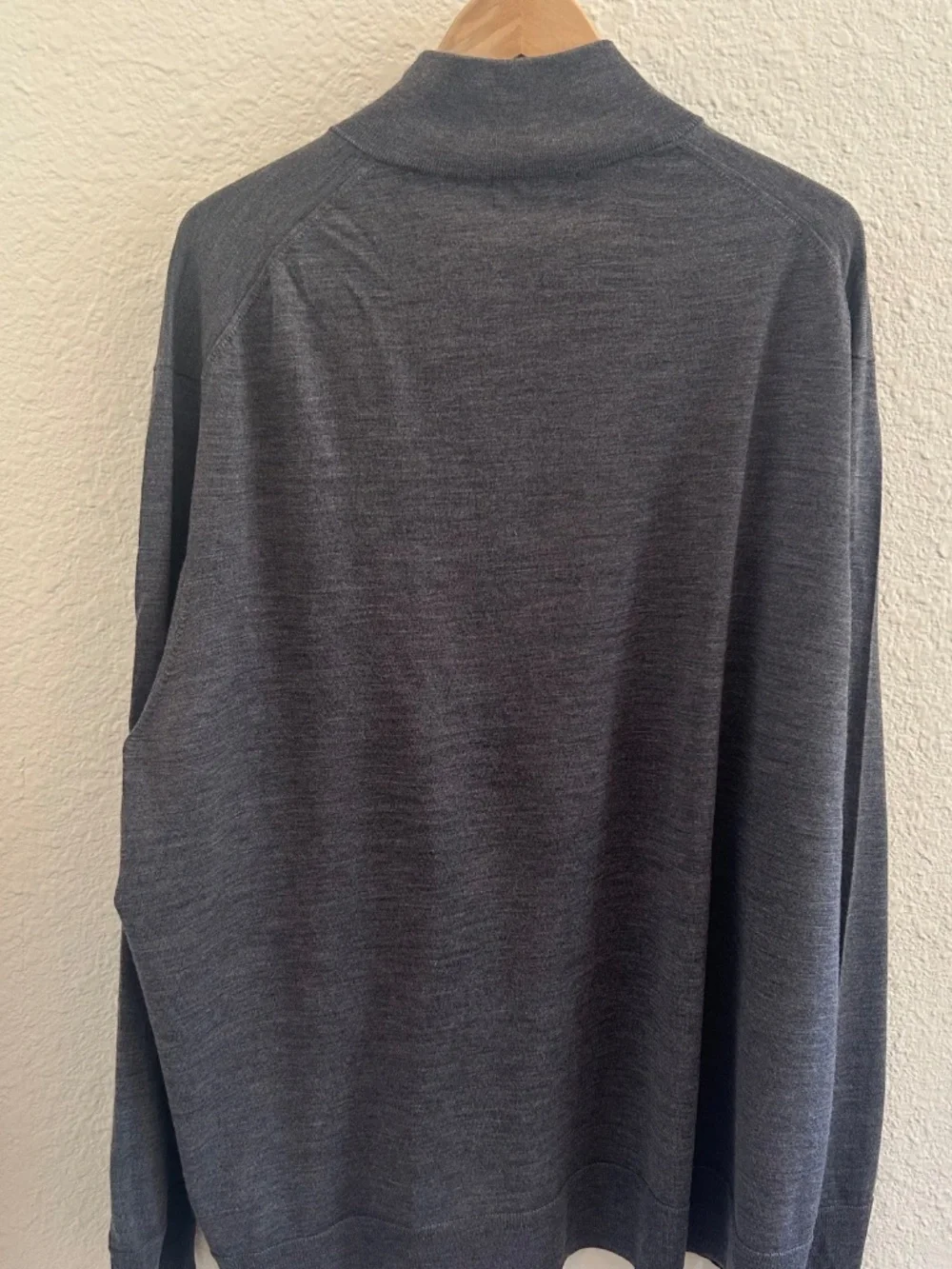 Brooks Brothers Men's Big & Tall Ultimate Merino Wool Quarter-Zip Sweater